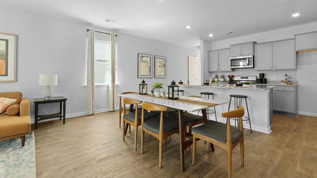 Furnished interior view inside a new home in Pine Hills at Cane Bay, Summerville (Image 27).