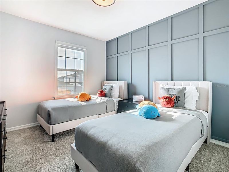 Furnished interior view inside a new home in , Orlando (Image 44).