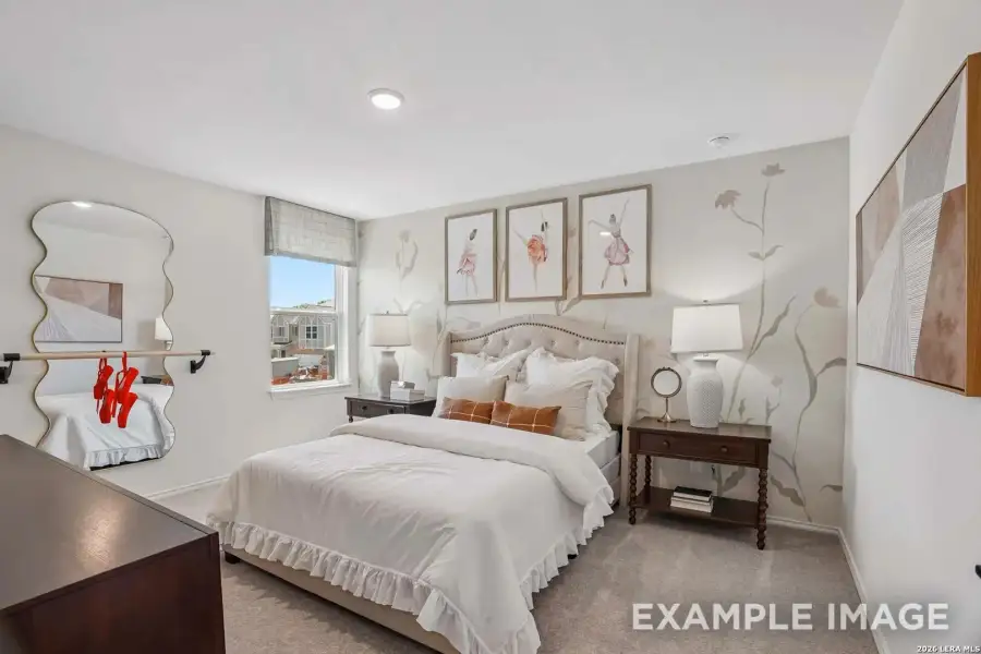Furnished interior view inside a new home in Mesa Vista, San Antonio (Image 19).
