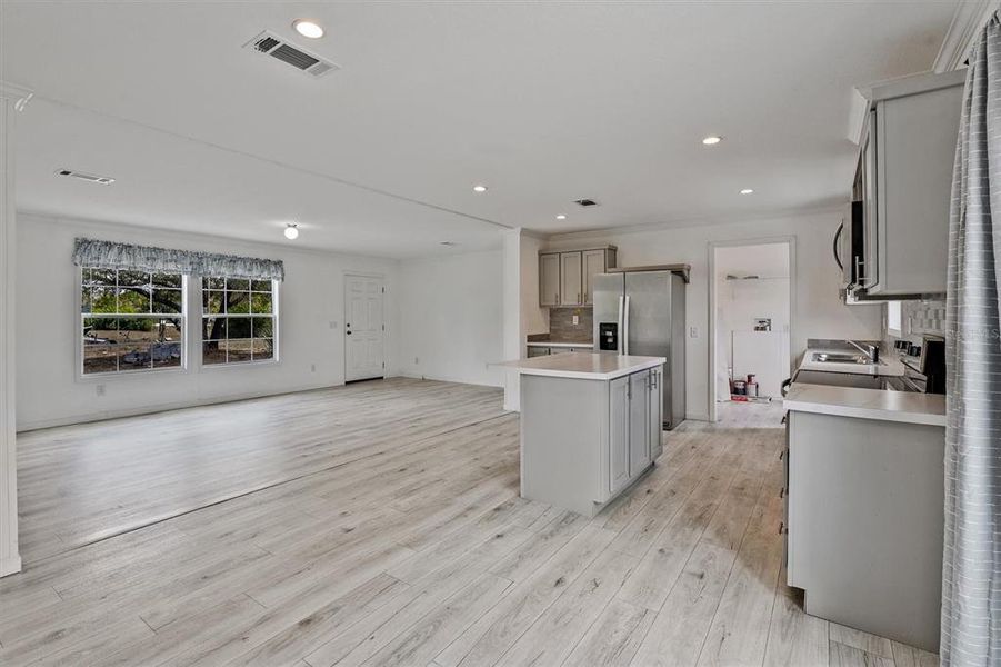 Furnished interior view inside a new home in , North Fort Myers (Image 6).