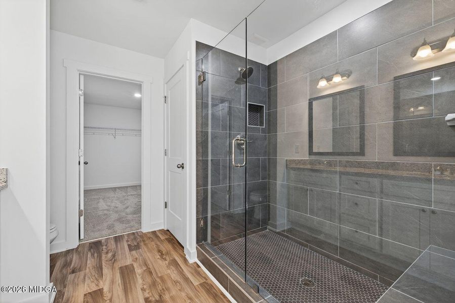 Furnished interior view inside a new home in Robins Estates, Warner Robins (Image 11).