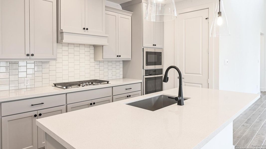 Furnished interior view inside a new home in Homestead 55', Cibolo (Image 6). Furnished interior view inside a new home in Homestead 55', Cibolo (Image 6).