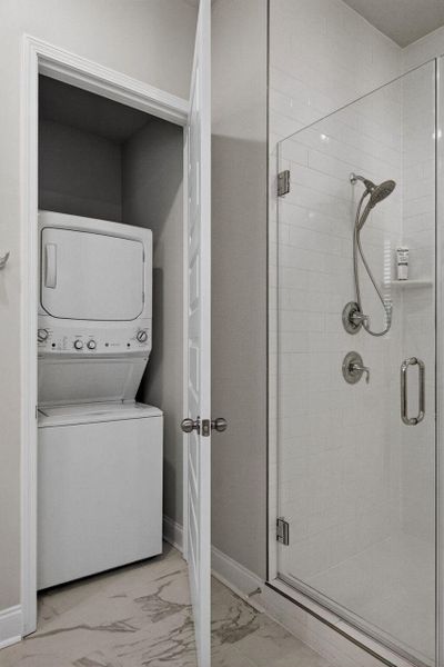 Furnished interior view inside a new home in Sweetgrass at Summers Corner, Summerville (Image 41).