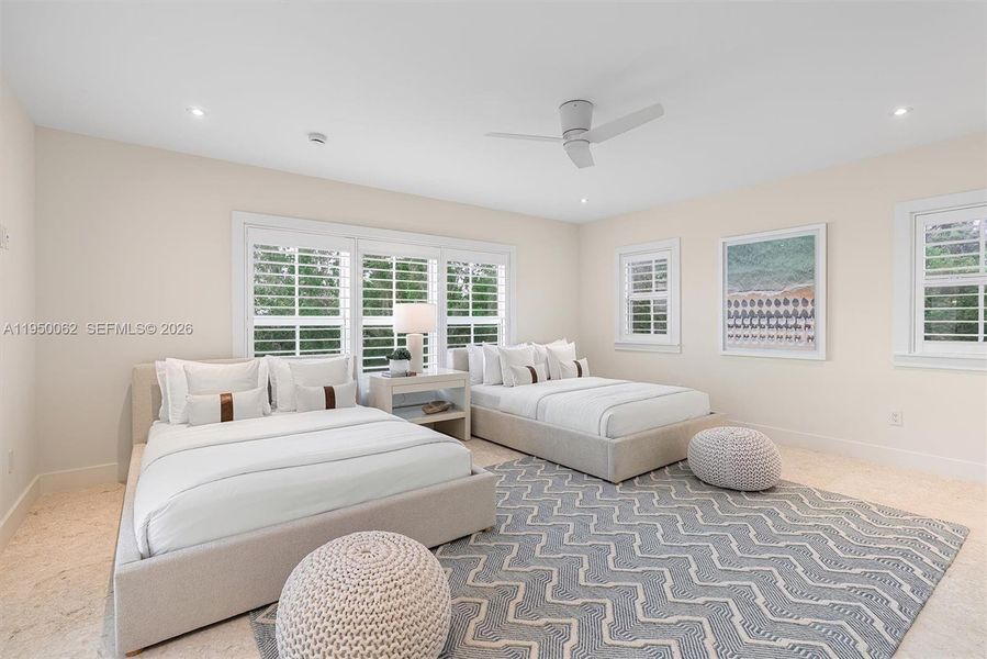 Furnished interior view inside a new home in , Islamorada, Village of Islands (Image 61).