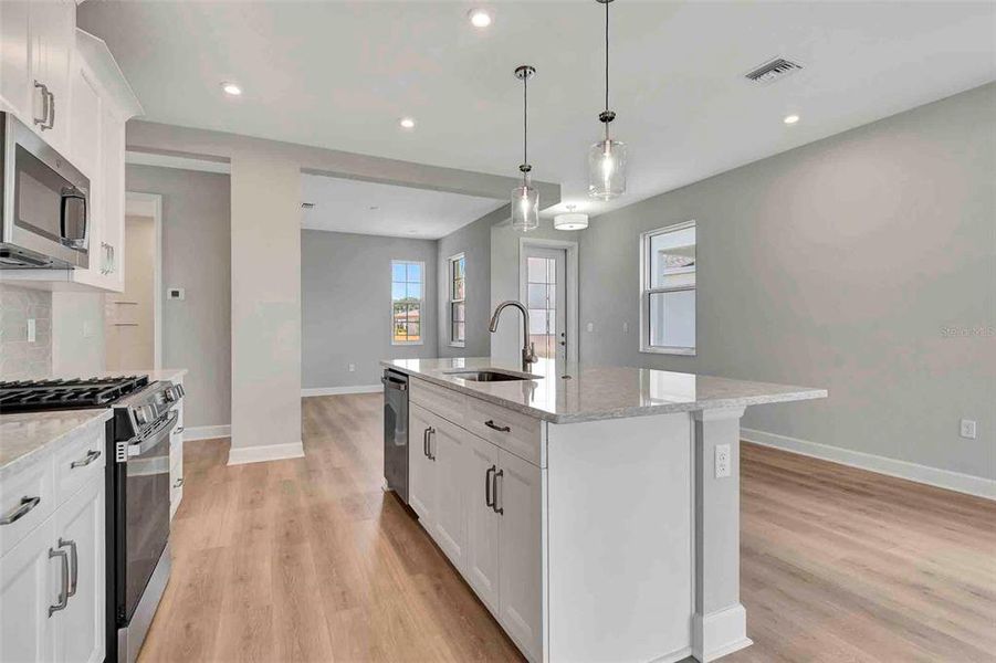 Furnished interior view inside a new home in Cresswind at Lake Harris, Tavares (Image 5).