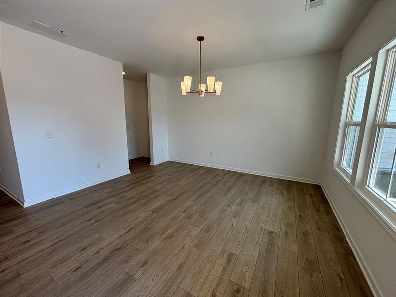 Spacious, unfurnished interior of a new home in Arbors at Richland Creek, Buford (Image 25).