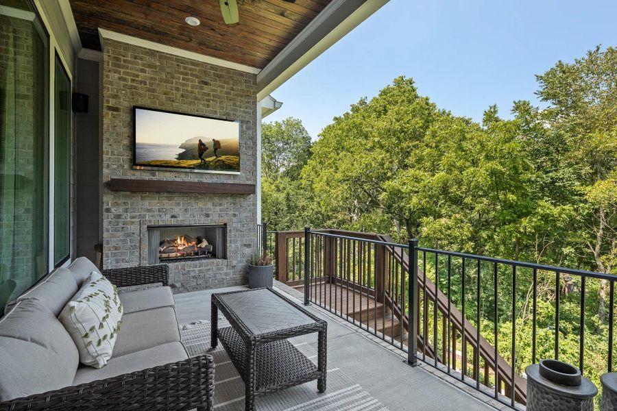 The Ballentine Covered Porch