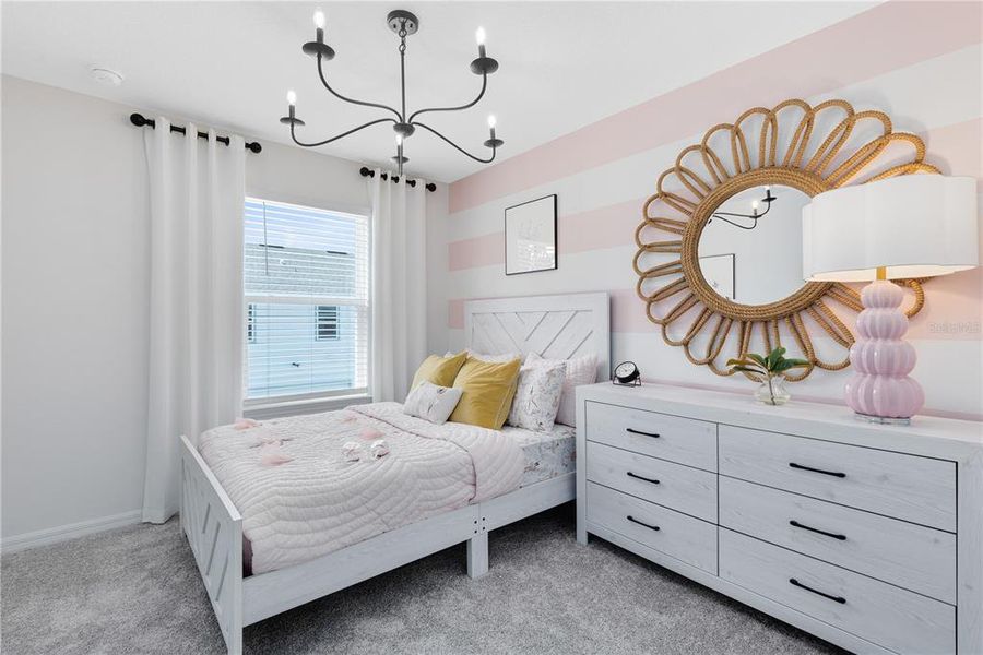 Furnished interior view inside a new home in The Cove at Nona Sound, Orlando (Image 28).