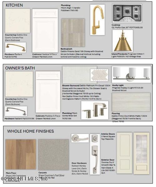 Sample of building materials used in homes in , Jacksonville (Image 3).