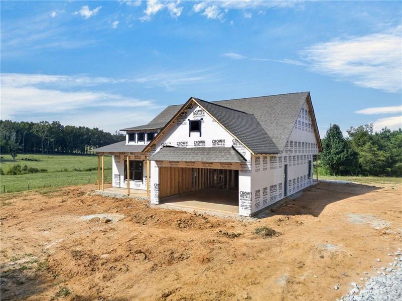 In-progress construction of a new home in , Rockmart, GA (Image 34). In-progress construction of a new home in , Rockmart, GA (Image 34).