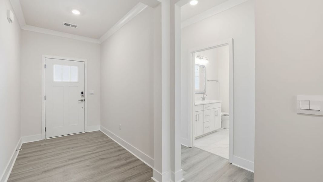 Spacious, unfurnished interior of a new home in Whitehawk Meadows, Travelers Rest (Image 12).