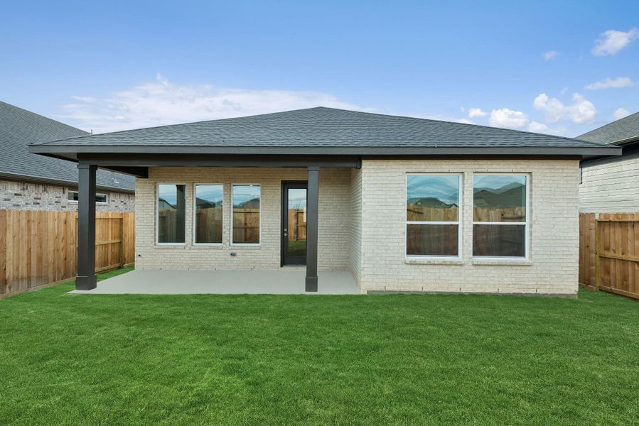 Exterior details and patio area of a home in Jubilee, Hockley (Image 3).