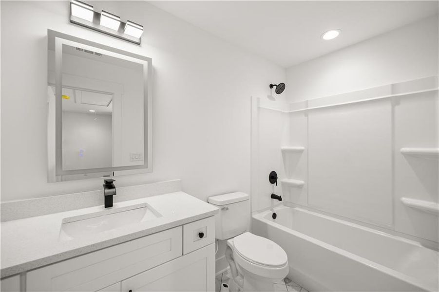 Furnished interior view inside a new home in , Clarkesville (Image 9). Furnished interior view inside a new home in , Clarkesville (Image 9).