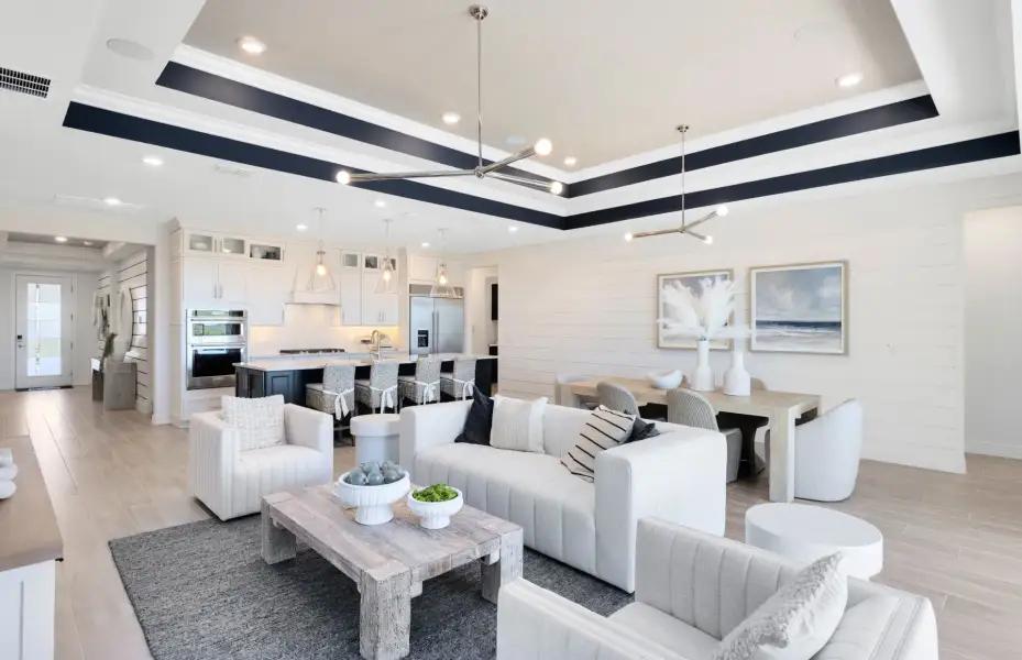 Representative furnished interior of a home built from the Mahogany Grand by Pulte Homes in Highland Pines, Leesburg (Image 6).