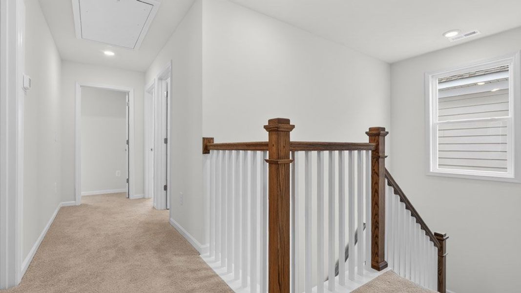Spacious, unfurnished interior of a new home in Madden West, Fuquay Varina (Image 19).