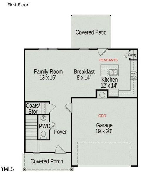 First floor layout HARPL 47