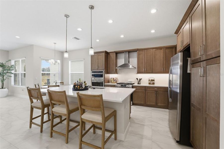 Furnished interior view inside a new home in Valencia Ridge, Wesley Chapel (Image 9).