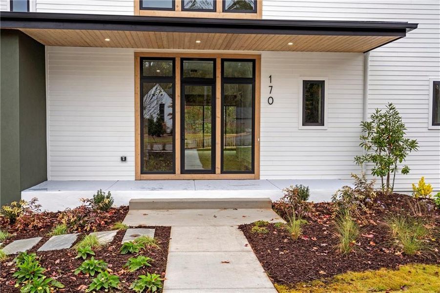Exterior details and patio area of a home in Aster, Roswell (Image 3). Exterior details and patio area of a home in Aster, Roswell (Image 3).