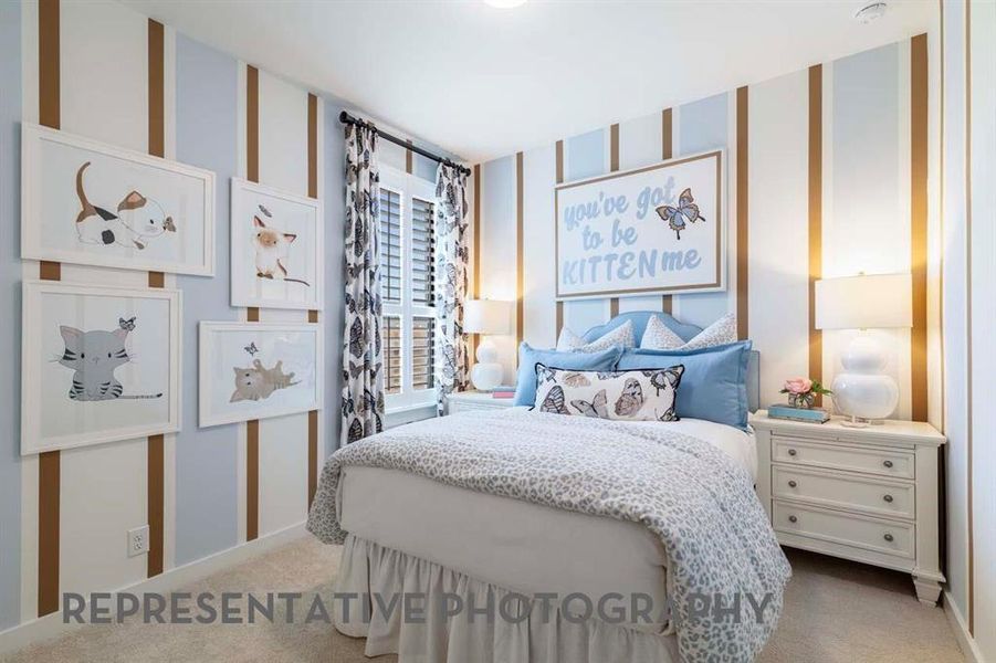 Furnished interior view inside a new home in Meraki, Forney (Image 11).