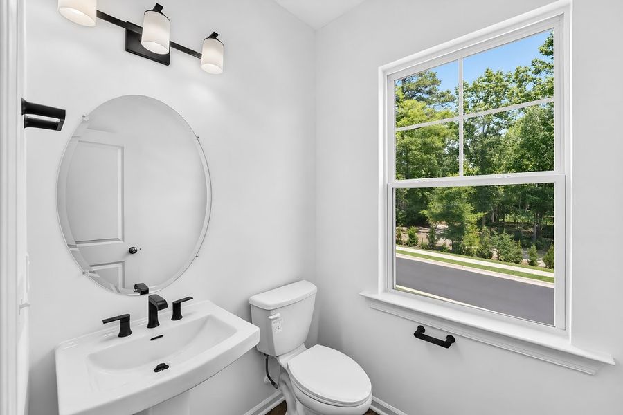Furnished interior view inside a new home in Silverstone, Knightdale (Image 13).