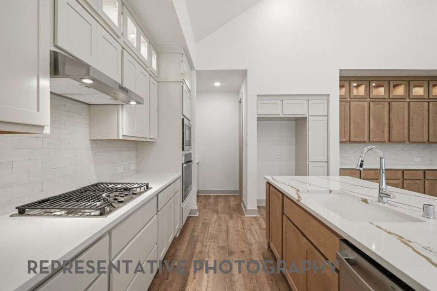 Furnished interior view inside a new home in COLTON, Todd Mission (Image 7).