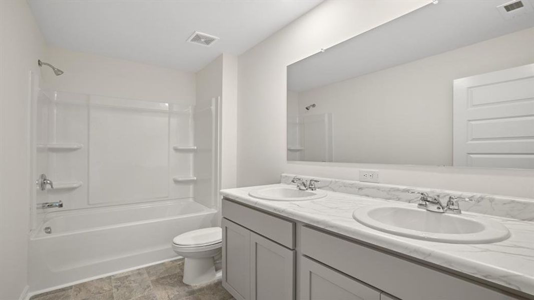 Furnished interior view inside a new home in Champion's Run, Lithonia (Image 13).