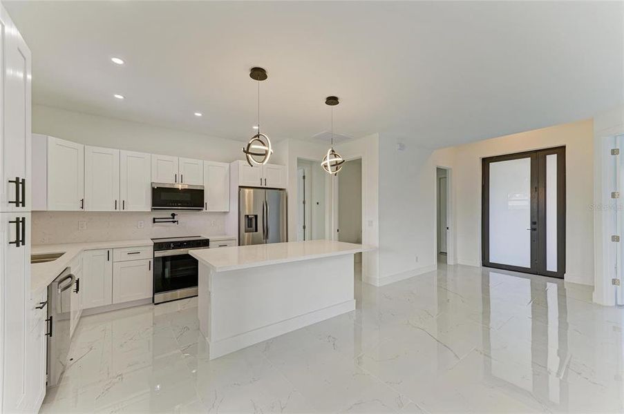 Furnished interior view inside a new home in , Punta Gorda (Image 16).