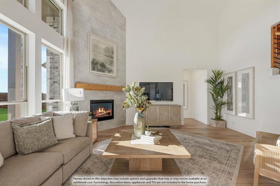 Furnished interior view inside a new home in Liberty, Melissa (Image 15).