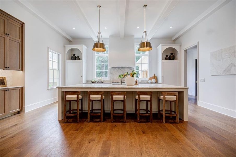 Furnished interior view inside a new home in , Canton (Image 39).