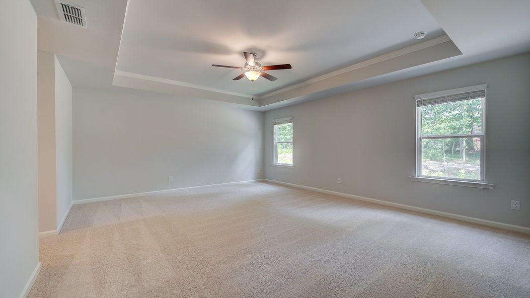 Furnished interior view inside a new home in Hamilton Lakes, Loganville (Image 27).