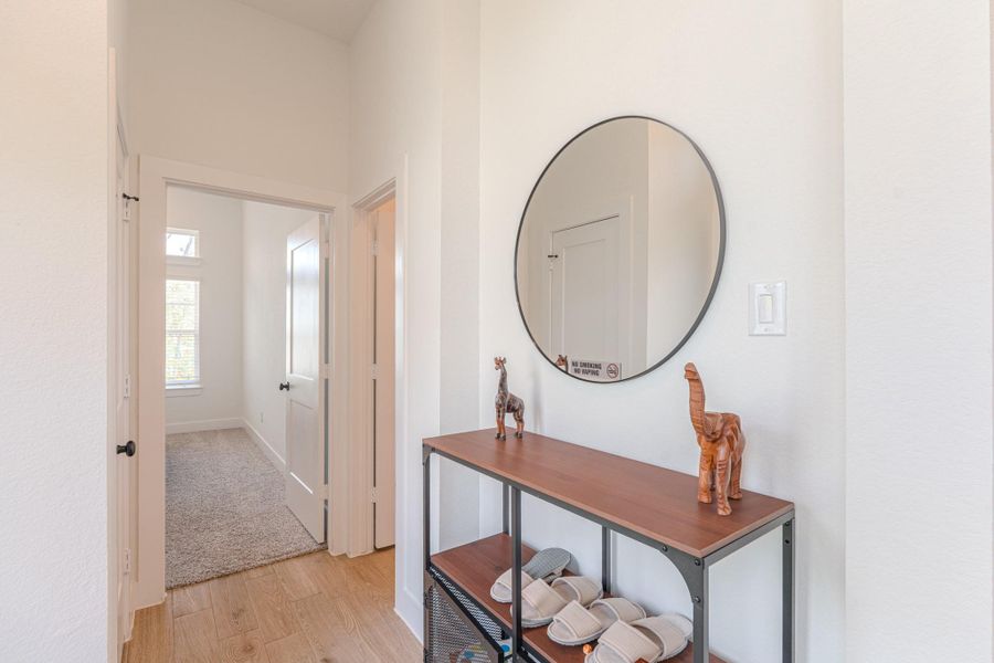 Furnished interior view inside a new home in The Woodlands Hills, Willis (Image 14).
