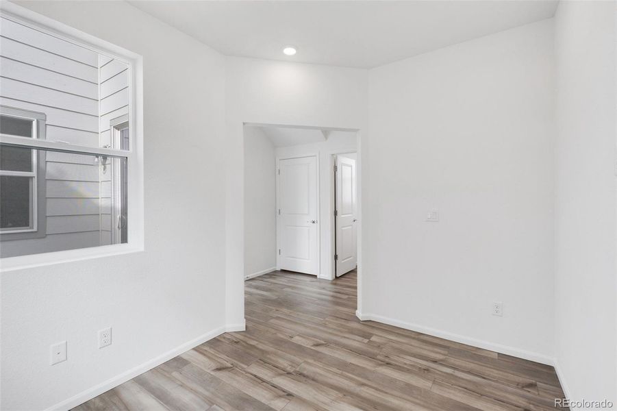 Spacious, unfurnished interior of a new home in The Casitas Collection at Windler, Aurora (Image 19). Spacious, unfurnished interior of a new home in The Casitas Collection at Windler, Aurora (Image 19).