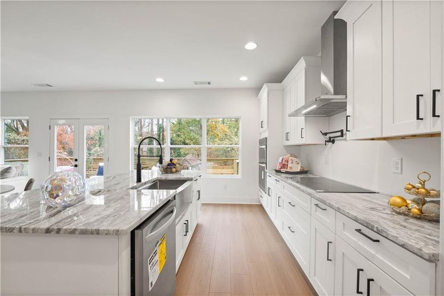 Furnished interior view inside a new home in , Atlanta (Image 17).