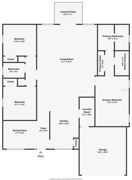 2D floor plan layout of this home in , Ormond Beach, FL (Image 5).