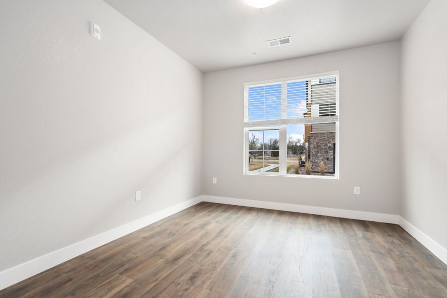 Representative unfurnished interior of a home built from the The Shavano by Landmark Homes in Northfield at Old Town, Fort Collins (Image 9).
