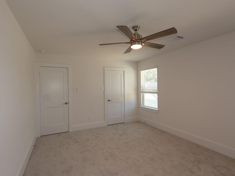 Spacious, unfurnished interior of a new home in The Oaks on 6th Street, Magnolia (Image 24). Spacious, unfurnished interior of a new home in The Oaks on 6th Street, Magnolia (Image 24).