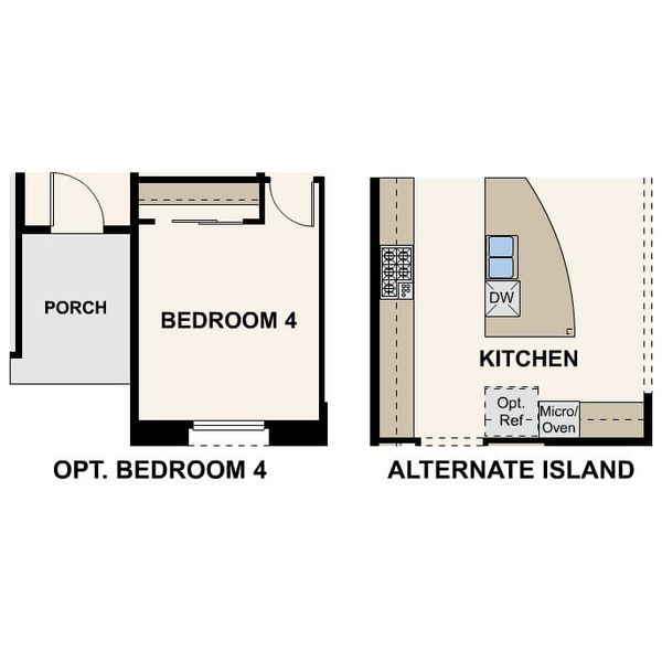 2D floor plan layout of this home in Parkdale Commons, Lafayette, CO (Image 3).