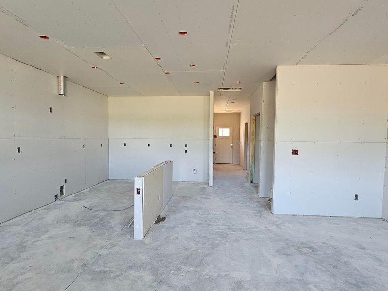 In-progress construction of a new home in Springvale, Fuquay Varina, NC (Image 38).