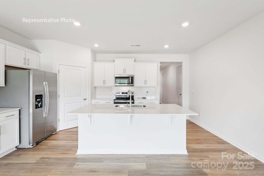 Furnished interior view inside a new home in Sonoma Hills, Charlotte (Image 9).