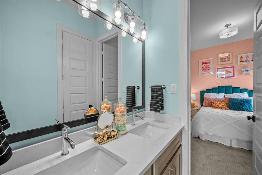 Furnished interior view inside a new home in South Pointe Manor Series, Mansfield (Image 13). Furnished interior view inside a new home in South Pointe Manor Series, Mansfield (Image 13).