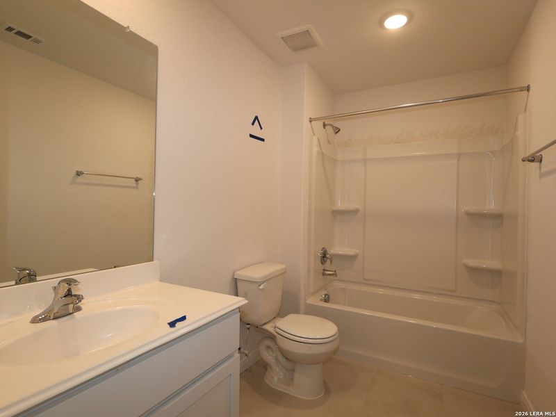 Furnished interior view inside a new home in Hickory Ridge, Elmendorf (Image 18).