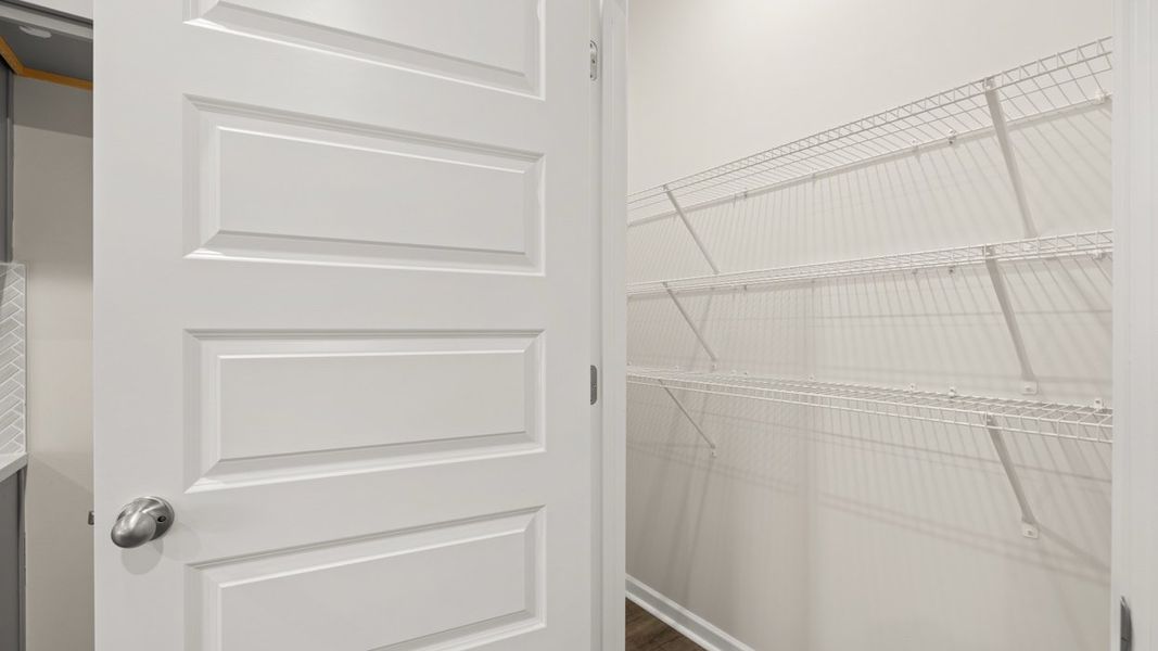 Representative unfurnished interior of a home built from the Aria by D.R. Horton in The Preserve at Agricultural Village, Perry (Image 13).