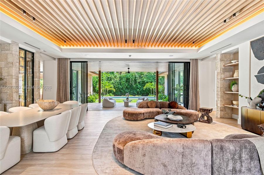 Exterior details and patio area of a home in , Miami (Image 27). Exterior details and patio area of a home in , Miami (Image 27).