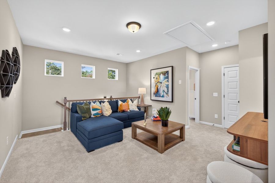 Furnished interior view inside a new home in Fair Oak, Calhoun (Image 11).