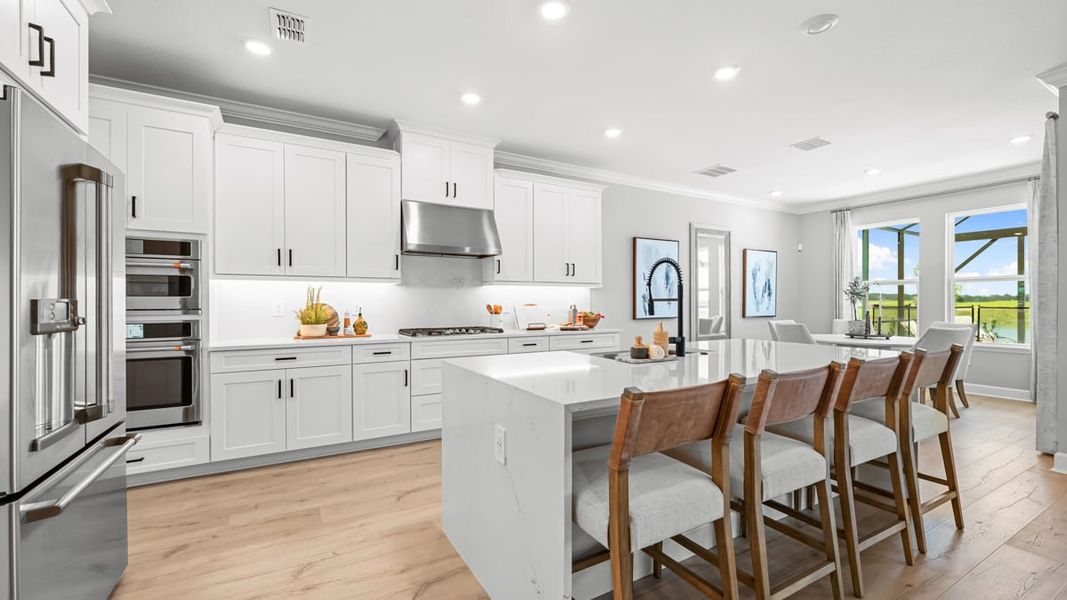 Representative furnished interior of a home built from the Sand Key by Taylor Morrison in Ardisia Park, New Smyrna Beach (Image 8).