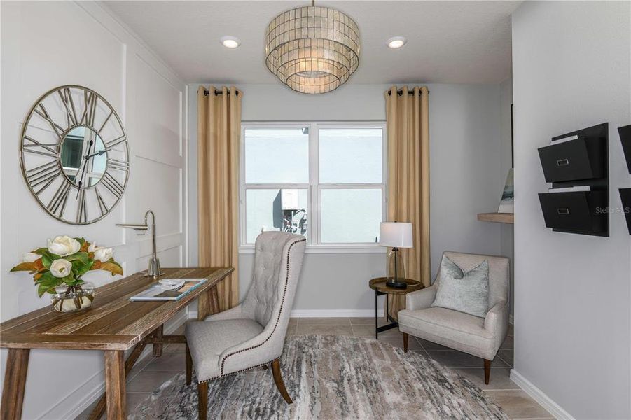 Furnished interior view inside a new home in Del Webb Sunbridge, St. Cloud (Image 15).