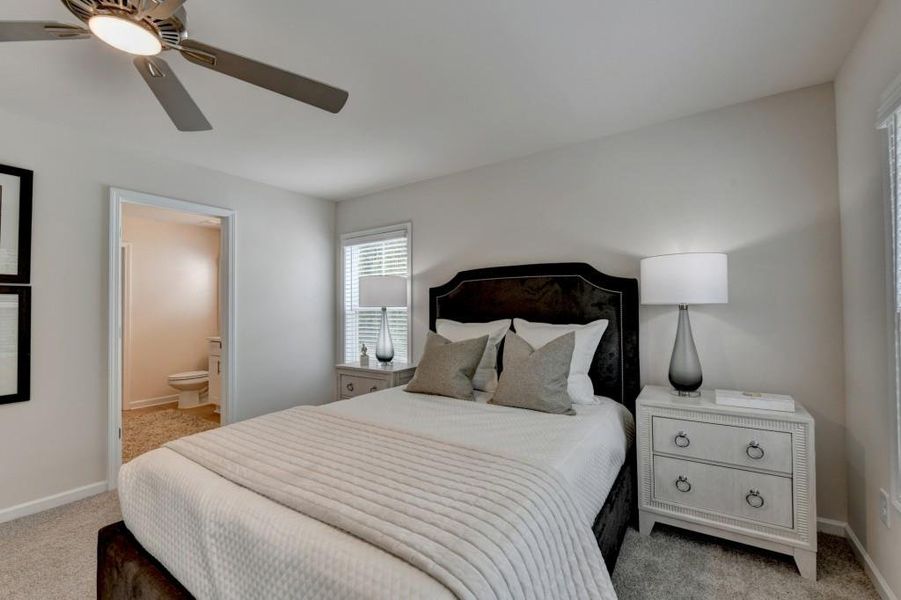 Furnished interior view inside a new home in Magnolia Grove, Mableton (Image 72).