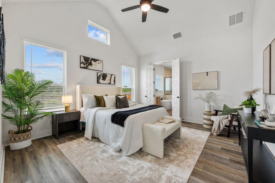 Furnished interior view inside a new home in , Georgetown (Image 23).