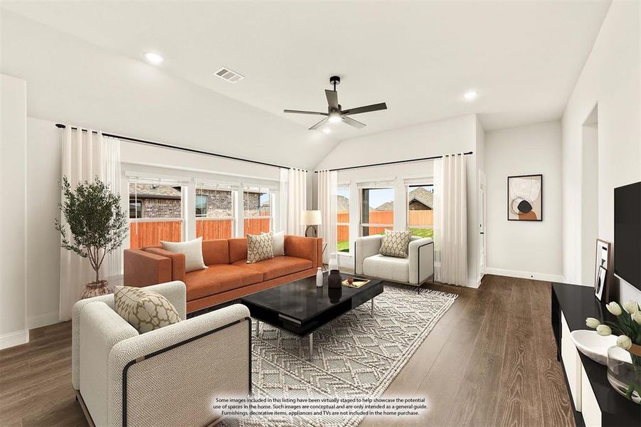 Furnished interior view inside a new home in Heartland Classic 60, Crandall (Image 9). Furnished interior view inside a new home in Heartland Classic 60, Crandall (Image 9).