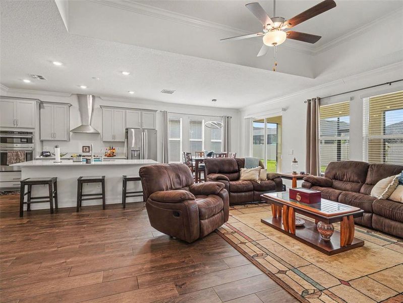 Furnished interior view inside a new home in Stonegate Preserve, Palmetto (Image 7).